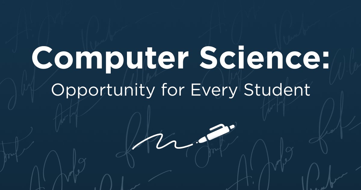Computer Science: opportunità per ogni studente.