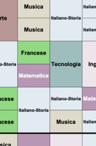 screenshot orario lezioni